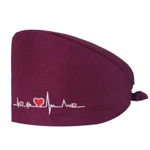 Eco-Friendly 100% Cotton Woven Breathable Medical <b>Scrub</b> <b>Cap</b> OEM Service for Beauty Salons Hospitals Dentist Nurses - Product Image 5
