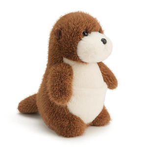 Peluche de Nutria de 23 cm, Simulación Realista, Regalo de Peluche Suave de Nutria, Juguete de Animal de Peluche - Product Image 3