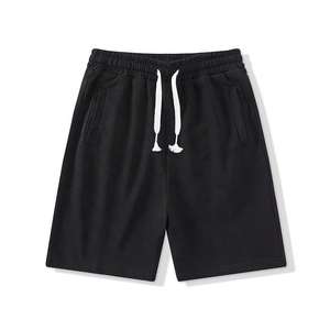 Pantalones Cortos Deportivos de Felpa de Algodón Sólido Personalizados para Hombre OEM, Cómodos, de Corte Regular, Térmicos, Transpirables, Ropa Casual de Invierno de Alta Calidad - Product Image 1