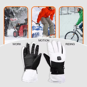 Gants d'hiver chauds en tissu pour homme, compatibles écran tactile, antidérapants, avec logo personnalisé - Product Image 5