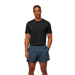 Pantalones Cortos Deportivos para Hombre, Corte Regular de 5 Pulgadas, Ligeros, para Gimnasio, Entrenamiento, Color Azul Stealth GS - Product Image 4