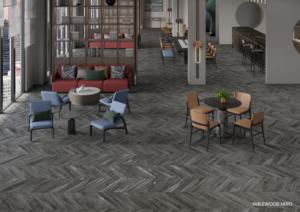 Carreaux de porcelaine design 60x120cm 600x1200mm 24x48, surface sculptée, grand format pour projets d'intérieur de luxe - Product Image 3