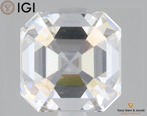 Hermoso Diamante Cultivado en Laboratorio con Corte Asscher de 2.01 Quilates, Color F, Claridad VVS2, con Certificado IGI, para un Anillo Elegante y Personalizado - Product Image 5