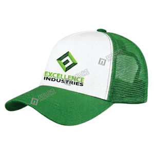 Gorra de malla para camionero 100% poliéster personalizada con estampado 3D en relieve, gorra clásica de béisbol tipo snapback de algodón y poliéster totalmente personalizable - Product Image 3