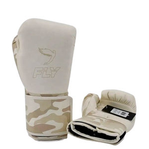 Fly New Design Camo Printed Professional Training Boxing <b>Gloves</b> Oem Lightweight Sparring <b>Gloves</b> Customized 100% Genuine Leather - Product Image 6