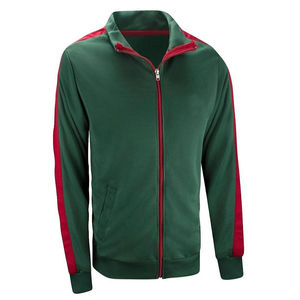 Ensemble jogging et sweat à capuche zippé léger en molleton 100 % coton, coupe classique, couleur unie, avec logo personnalisé imprimé, style streetwear - Product Image 2