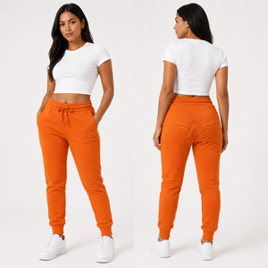 Pantalon de survêtement pour femmes, bas de tenue de sport de haute qualité, conçu avec un matériau en polaire doux, idéal pour les séances de sport, la marche et les voyages - Product Image 4