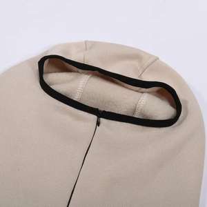 Sweat-shirt à capuche unisexe personnalisé 500 GSM 100% coton, coupe ample, sweat-shirt d'hiver avec masque facial, sweat-shirt noir pour homme et femme - Product Image 6