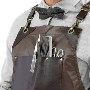 Professional Grade Durable Barber <b>Aprons</b> Heavy Duty Fabric Salon Strong Material Barber <b>Aprons</b> For Unisex - Product Image 6