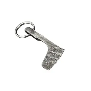 Latest Designs Pendant Necklace stainless Steel Gift ideas Handmade Smooth Necklace 2023 Viking axe style key ring