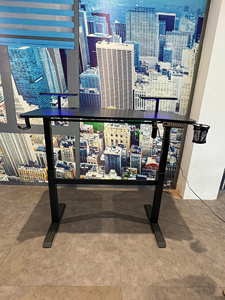 Escritorios de Computadora Metálicos Ajustables para Interiores Lumetal Vietnam - Estilo Moderno, Superficie de Madera, Recubrimiento en Polvo, ODM Disponible, Requiere Ensamblaje - Product Image 6