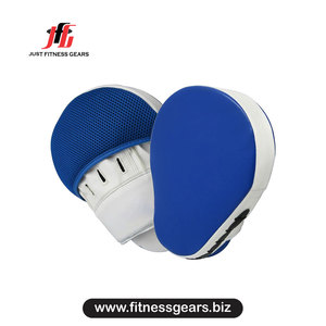 Boxing <b>Focus</b> <b>Pads</b> Leather Lace-Up Punching Mitts For Martial Arts Training Adults - Product Image 4