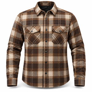 Premium Motorbike <b>Flannel</b> Shirt With Kevlar Lining Offering Classic Styling Practical Features And Comfortable Fit For Road Use - Product Image 5