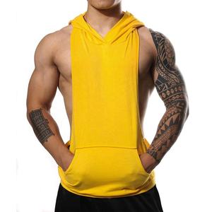 Custom Designs Men's Hip Hop Gym Tank <b>Top</b> Breathable Sport Vest Washed Fitness Clothing Keep Fit <b>Sleeveless</b> T-Shirt for Running - Product Image 6