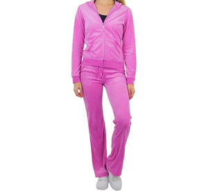 Chándal Ligero con Capucha para Mujer, Transpirable, de Poliéster, Mangas Largas, Bolsillos Laterales, Corte Regular, Diseño Casual de Otoño, Color Sólido - Product Image 4