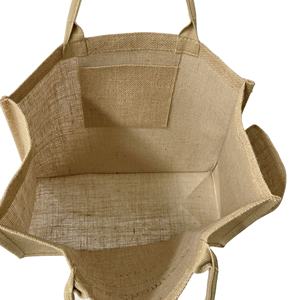 Reusable Jute Shopping Tote <b>Bag</b> for Environment Friendly Lifestyle - Product Image 5