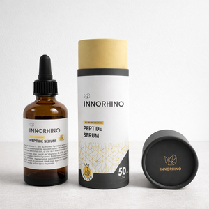 Custom <b>Round</b> Paper Tube Packaging with Matt Lamination Embossing for Skin Care Serum-Recyclable Customizable for High-end Brands - Product Image 1