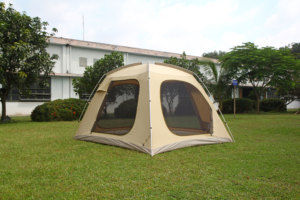 เต็นท์ CAMPTOWN TOPAZ G/L เต็นท์สองชั้นสำหรับสี่ฤดู แบบขยายได้ หนึ่งห้องนอน สำหรับครอบครัว ทำจากผ้าโพลีคอตตอน - Product Image 4