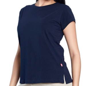 Camiseta Deportiva de Otoño para Mujer A924, Manga Tres Cuartos, Tela a Cuadros, Transpirable y Absorbente de Sudor - Product Image 3