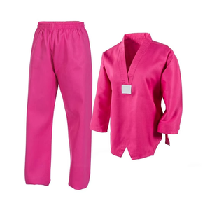 เข็มขัดเทควันโดสำหรับผู้ใหญ่ ผ้าฝ้าย ชุดยูนิฟอร์มศิลปะการต่อสู้ ชุดยูนิฟอร์มเทควันโด สีตามสั่ง ชุดยูนิฟอร์มเทควันโดสำหรับผู้ใหญ่ - Product Image 2