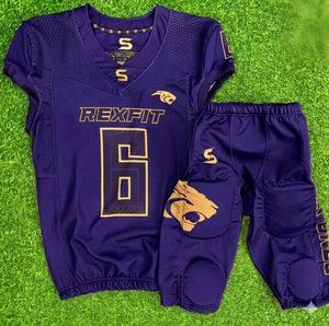 Ensemble d'uniformes de football américain Rexfit Sports Factory Direct, maillots d'équipe personnalisés, prix de gros - Product Image 3