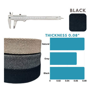 Bande de maintien élastique confortable en coton pour la boxe, disponible en noir, gris et beige, utilisable toute l'année - Product Image 6