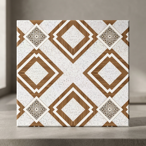 Carreaux de sol en céramique étanches de qualité supérieure, brillants et économiques, 400x400mm, pour extérieur, salle de bain et centres commerciaux - Product Image 3