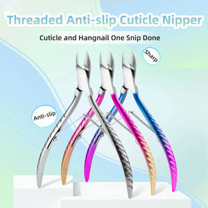 Coupe-cuticules en acier inoxydable pour ongles, 1 cm, coupe-peaux mortes de précision, ciseaux de manucure, soin des ongles, pédicure - Product Image 2