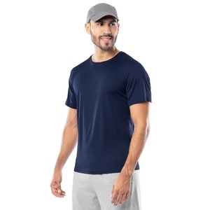 Camiseta Deportiva Personalizada para Hombre, Informal, Lisa, de Secado Rápido, Transpirable, Ajuste Regular, para Ejercicio, Fitness, Gimnasio y Actividades al Aire Libre - Product Image 1