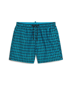 Shorts de Playa para Hombre, Color Sólido, Cintura Elástica Media, Diseño de Camuflaje Ecológico, Impresión por Sublimación, Secado Rápido, Estilo Casual, 100% - Product Image 3