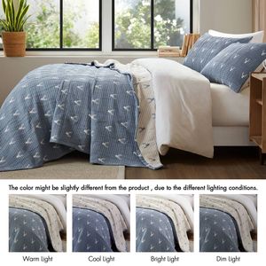 3-Piece <b>King</b>/Cal <b>King</b> <b>Bedspread</b> & Coverlet Set - Product Image 6