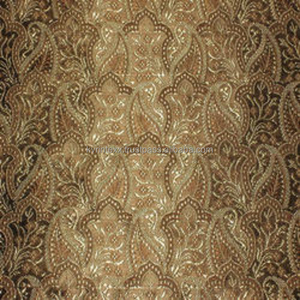 Tela de brocado Jacquard con patrón de paisaje chino de alta calidad, tela mezclada de poliéster para cajas de joyería/artesanías - Product Image 4