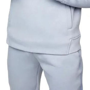Sweatpants pour hommes de haute qualité avec logo personnalisé, tissu Oxford 100% coton, doublure en polaire écologique, imperméable, respirant, formel - Product Image 5