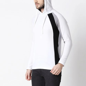 Fabricants professionnels de sweats à capuche pour hommes à demi-zip, 100% coton, impression numérique hiver, nouvelle arrivée, vente chaude - Product Image 4