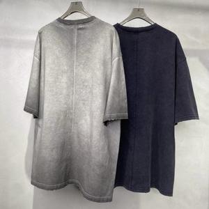 เสื้อยืดสำหรับผู้ชายลำลองแขนสั้นคอกลมเรียบง่ายสวมใส่สบายระบายอากาศได้ดีสวมใส่ได้ทุกวันแฟชั่นทรงพอดีตัว - Product Image 3