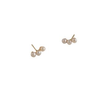Bijoux Huiyuan, accessoires, aiguille en argent S925, design unique, boucles d'oreilles en perles de qualité supérieure, boucles d'oreilles en perles naturelles, boucles d'oreilles de niche - Product Image 5