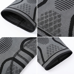 Protection Avancée Unisexe Noire en Spandex et Nylon Épais, Respirant, Antidérapant, Universel pour la Course et le Soulagement de la Douleur Arthritique - Product Image 5