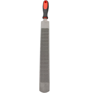 Raspador de pezuñas de 18 pulgadas, lima para herraduras con mango de goma, herramienta de herrador de acero al carbono, adecuada para caballos, cabras, vacas, burros y otros animales. - Product Image 2
