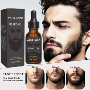 Produit phare : Huile de croissance de barbe pour homme avec hydratant non gras à l'huile d'argan et de jojoba pour nourrir et prévenir la chute de la barbe - Product Image 6