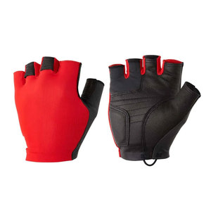 Gants de cyclisme respirants d'été en PU à demi-doigts avec coussinet en gel antidérapant pour VTT et vélo de route unisexe - Product Image 1