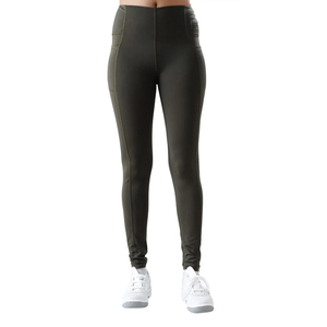 กางเกงเลกกิ้งออกกำลังกายสำหรับผู้หญิง เอวสูง ยืดหยุ่นได้ เหมาะสำหรับโยคะ วิ่ง ฟิตเนส รับสกรีนโลโก้ตามสั่ง - Product Image 1