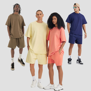 High Quality 100% Cotton Streetwear Regular Fit <b>Boxy</b> <b>T</b>-<b>shirt</b> Heavyweight Hip Hop Eco-Friendly Breathable Quick Dry 220g Drop - Product Image 2