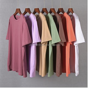 Camiseta Extra Grande de Algodón Lavado Vintage para Hombre, Impresión de Logotipo Personalizado, Diseño en Blanco - Product Image 2