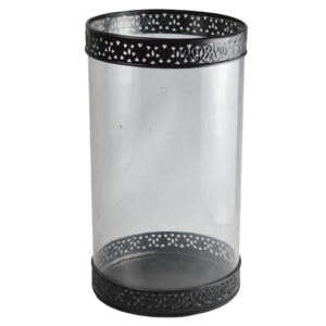 Candelabro de Diseño en Hierro y Vidrio de la Mejor Calidad, Ideal para Decoración de Mesa de Comedor y Decoración de Villas, a Bajo Precio - Product Image 1