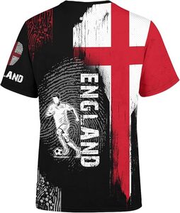 Camiseta Deportiva de Manga Corta de Secado Rápido de Poliéster con Diseño de la Bandera Alemana de la Selección Nacional de Alemania de la Marca Thopson International - Product Image 6