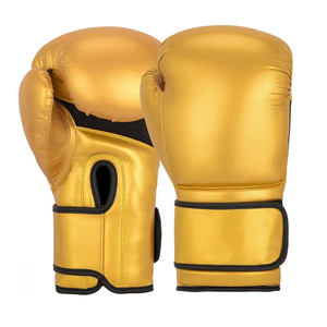 Gants de boxe en cuir PU avec logo personnalisé, équipement de combat professionnel, gants de kickboxing pour l'entraînement au combat, Muay Thai, sparring, 10-16 oz - Product Image 1