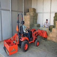 Tracteur compact haute performance Kubota BX2680, 25 CV, moteur 3 cylindres D1005, idéal pour les travaux lourds en extérieur et polyvalent
