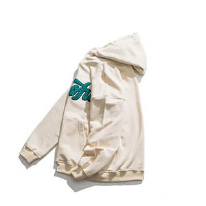 Manufacturer Custom 3D Puff Print Hoodie Women Oversized Heavyweight 500GSM Acid Wash Fleece Pullover Streetwear Sweatshirt - Product Image 2