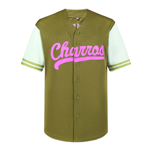 Vêtements de sport Hip Hop à manches courtes, design personnalisé, impression par sublimation de bonne qualité, vêtements d'équipe, maillot de baseball, maillot léger - Product Image 1