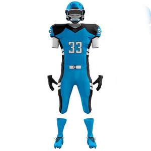 Uniformes de Fútbol Americano Premium Estilo Profesional, Personalizados con Números y Logos Cromados, Transpirables y de Secado Rápido para Jóvenes - Product Image 4